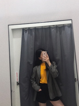 「アイテム（フォーマルスーツ/小物）」を使った、嘉敏jiamin5さん（レディース・173cm・20代）の春コーディネート