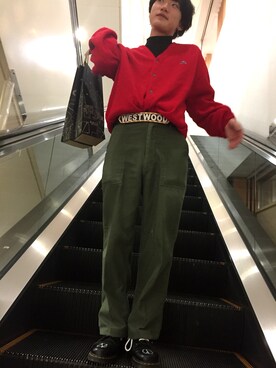 Vivienne Westwood ヴィヴィアンウエストウッド のベルトを使ったメンズ人気ファッションコーディネート 季節 12月 2月 Wear
