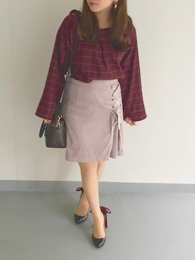 momo♡さん（レディース・147cm）の秋コーディネート