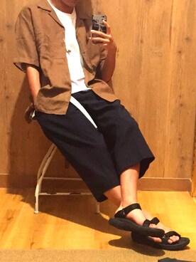 「シロティー」｜fumiさん（メンズ・163cm）の夏コーディネート