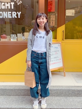 「coen」｜Zonaさん（レディース・158cm）の春コーディネート