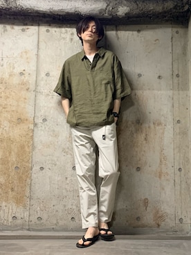 「URBAN RESEARCH Sonny Label（アーバンリサーチサニーレーベル）のアイテム」を使った、STORE   東京ベイ　本田翼さん（メンズ・178cm）の春コーディネート