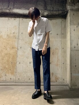 STORE 東京ベイ 本田翼さん(メンズ・178cm)の夏コーディネート