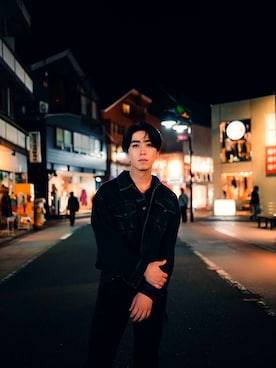 「TSUBI（スビ）のアイテム」を使った、yu-kiさん（メンズ・179cm）の春コーディネート