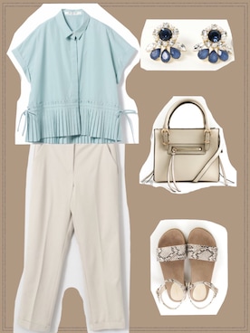 m.t.✳︎さん（レディース・158cm）の春コーディネート