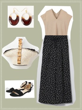 m.t.✳︎さん（レディース・158cm）の春コーディネート