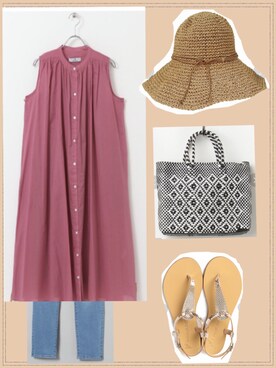 m.t.✳︎さん（レディース・158cm）の春コーディネート