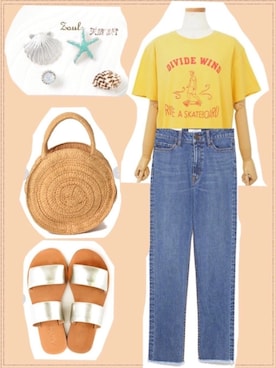 m.t.✳︎さん（レディース・158cm）の春コーディネート