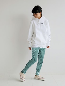 「SLOBE citron.（スローブシトロン）のアイテム」を使った、chihoさん（レディース・161cm）の冬コーディネート