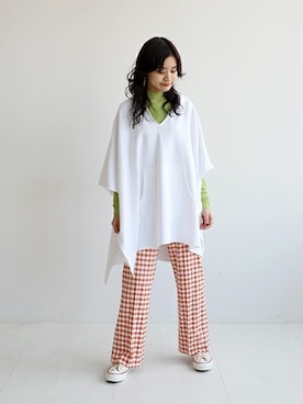 「SLOBE citron.（スローブシトロン）のアイテム」を使った、chihoさん（レディース・161cm）の冬コーディネート