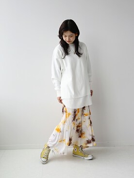 「SLOBE citron.（スローブシトロン）のアイテム」を使った、chihoさん（レディース・161cm）の冬コーディネート