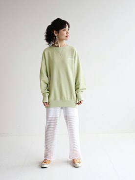 「SLOBE citron.（スローブシトロン）のアイテム」を使った、chihoさん（レディース・161cm）の春コーディネート