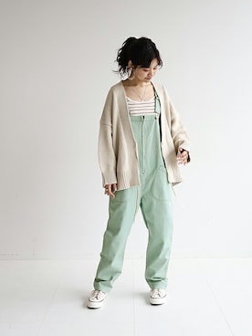 「SLOBE citron.（スローブシトロン）のアイテム」を使った、chihoさん（レディース・161cm）の春コーディネート