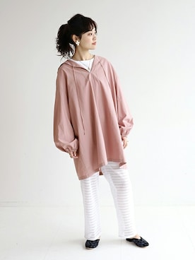 「SLOBE citron.（スローブシトロン）のアイテム」を使った、chihoさん（レディース・161cm）の春コーディネート