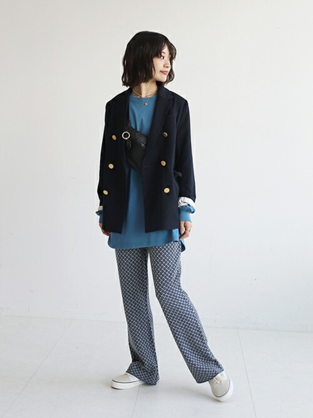 SLOBE IENA（スローブイエナ）の「金ボタンダブルジャケット◇（その他