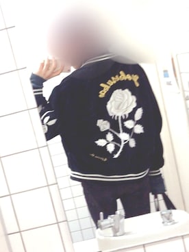 「薔薇」｜「アイテム（ブルゾン）」を使った、みずさん（メンズ・175cm）の春コーディネート