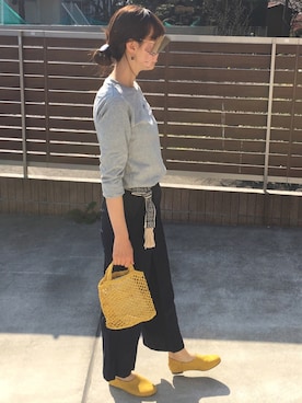 「cocoa（ココア）のアイテム」を使った、maaajiさん（レディース・165cm）の春コーディネート