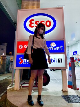 「MARC JACOBS（マークジェイコブス）のアイテム（トートバッグ）」を使った、daさん（レディース・165cm）の秋コーディネート