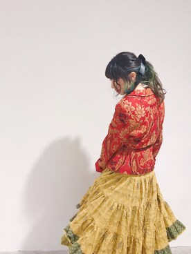 「アパレルスタッフ」｜「アイテム（その他）」を使った、airlieさん（レディース・155cm）の春コーディネート