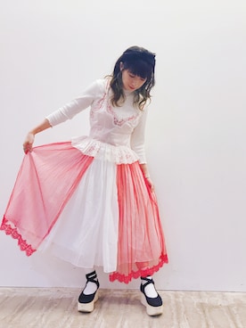 「アパレルスタッフ」｜「アイテム（その他）」を使った、airlieさん（レディース・155cm）の春コーディネート