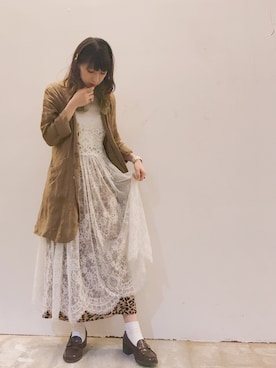 「アパレルスタッフ」｜「アイテム（その他）」を使った、airlieさん（レディース・155cm）の春コーディネート