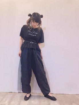「アパレルスタッフ」｜「アイテム（その他）」を使った、airlieさん（レディース・155cm）の夏コーディネート