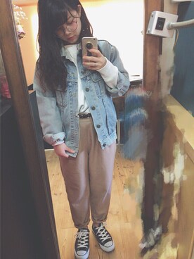 「CECIL McBEE（セシルマクビー）のアイテム（アクセサリー）」を使った、noticaさん（レディース・147cm）の春コーディネート
