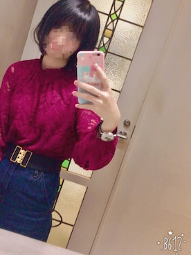 「Spring（スプリング）のアイテム（腕時計）」を使った、misuzuさん（レディース・152cm）の秋コーディネート