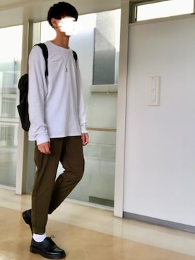 makishiさん（メンズ・183cm）の秋コーディネート