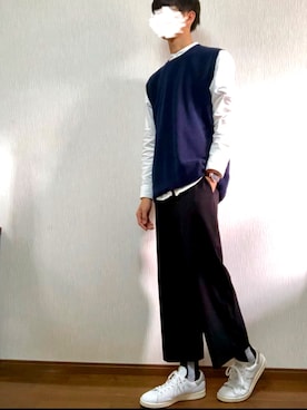 makishiさん（メンズ・183cm）の秋コーディネート