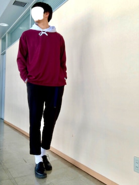 makishiさん（メンズ・183cm）の冬コーディネート