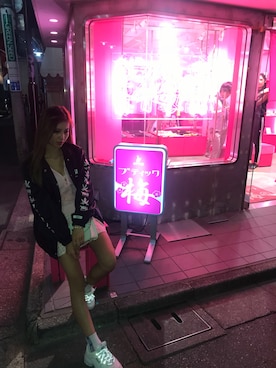 「harajuku」｜「アイテム（その他アウター）」を使った、Long Ling Wongさん（レディース・162cm）の冬コーディネート