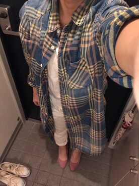 mofuさん（レディース・148cm）の春コーディネート