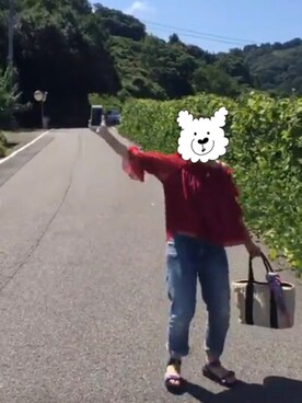 「ORiental TRaffic（オリエンタルトラフィック）の【再値下げ！SALE 50%OFF】【スポーツ系サンダル人気No1！】★スポーツサンダル★5203（サンダル）」を使った、mofuさん（レディース・148cm）の夏コーディネート