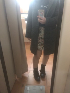 mofuさん（レディース・148cm）の冬コーディネート