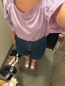 mofuさん（レディース・148cm）の春コーディネート