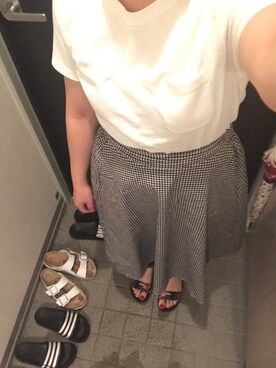 「ORiental TRaffic（オリエンタルトラフィック）の【再値下げ！SALE 50%OFF】【スポーツ系サンダル人気No1！】★スポーツサンダル★5203（サンダル）」を使った、mofuさん（レディース・148cm）の夏コーディネート