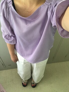 mofuさん（レディース・148cm）の春コーディネート