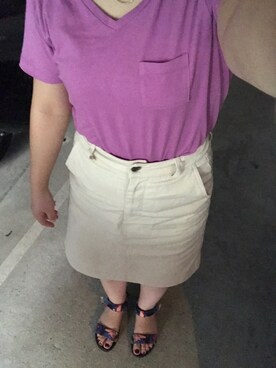 「ORiental TRaffic（オリエンタルトラフィック）の【再値下げ！SALE 50%OFF】【スポーツ系サンダル人気No1！】★スポーツサンダル★5203（サンダル）」を使った、mofuさん（レディース・148cm）の夏コーディネート