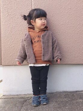 ちゃんりんちゃんさん（キッズ・80cm）の冬コーディネート