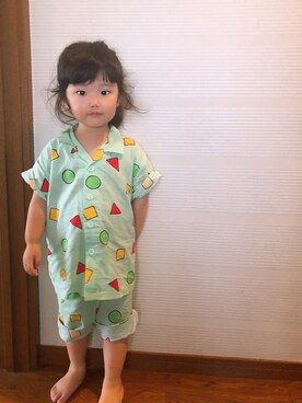 ルームウェア パジャマを使った クレヨンしんちゃん の人気ファッションコーディネート wear