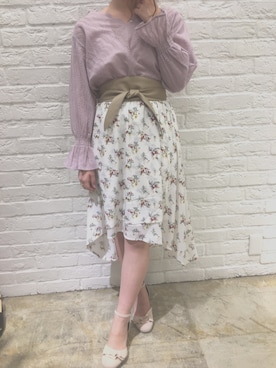 かなみさん(レディース・156cm)の春コーディネート