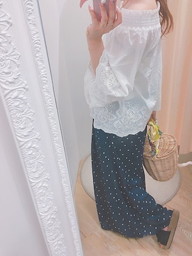 かなみさん（レディース・156cm）の夏コーディネート