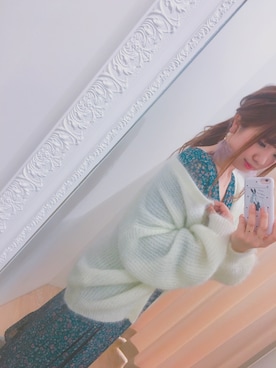 「nice claup」｜「アイテム（アクセサリー）」を使った、かなみさん（レディース・156cm）の秋コーディネート