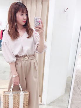 かなみさん(レディース・156cm)の春コーディネート