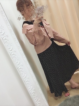 かなみさん（レディース・156cm）の春コーディネート