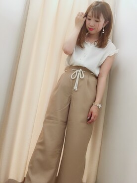 かなみさん(レディース・156cm)の春コーディネート