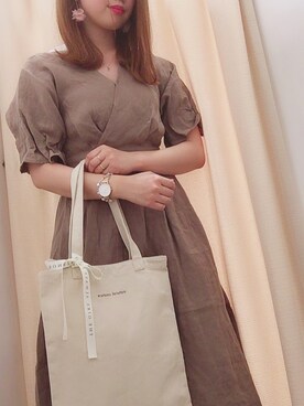 かなみさん（レディース・156cm）の春コーディネート