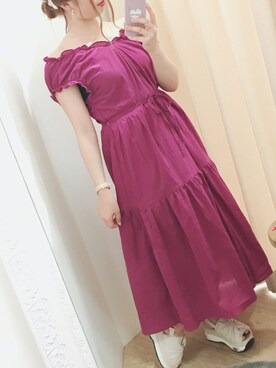 かなみさん（レディース・156cm）の春コーディネート