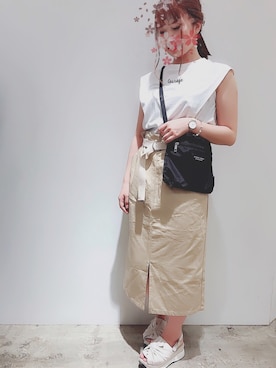 かなみさん（レディース・156cm）の夏コーディネート